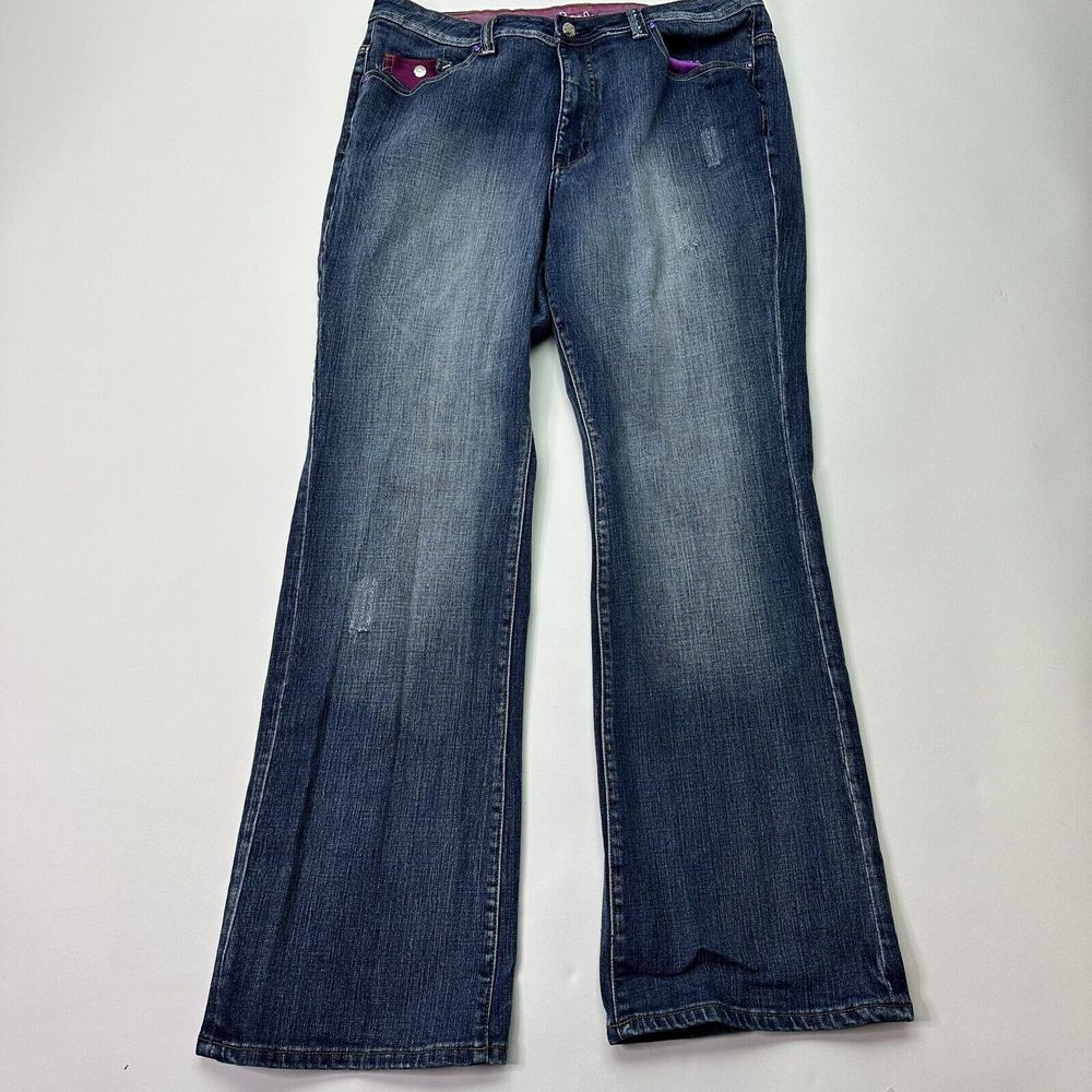 Pepe Jeans Womens 18 Blue Denim Pink Pocket‎